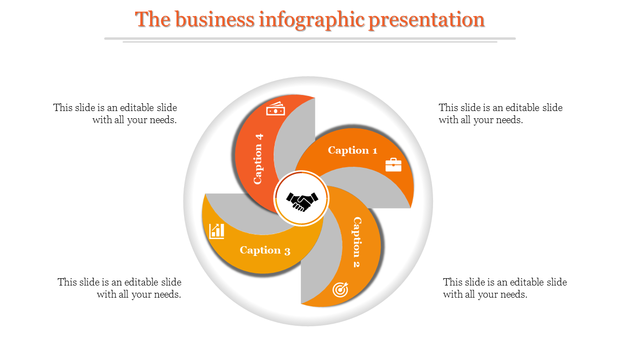 infographic presentation-The business infographic presentation-Orange